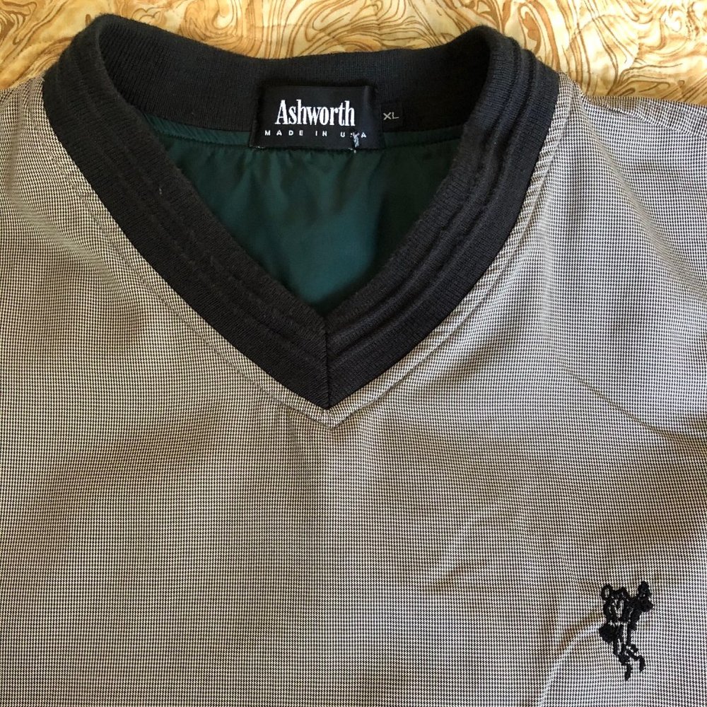 ASHWORTH men's golfing windbreaker long sleeve XL